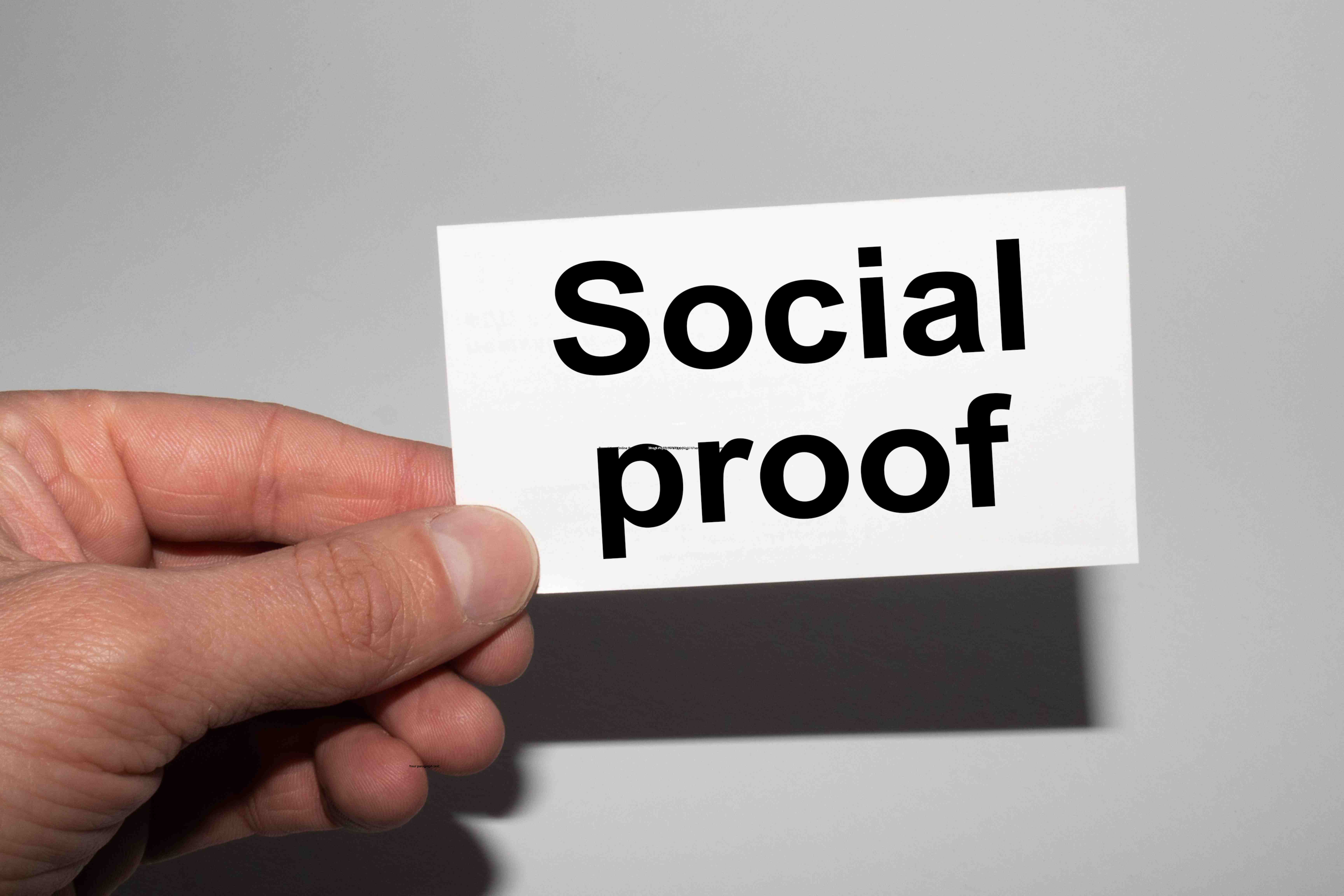 SOCIAL PROOF