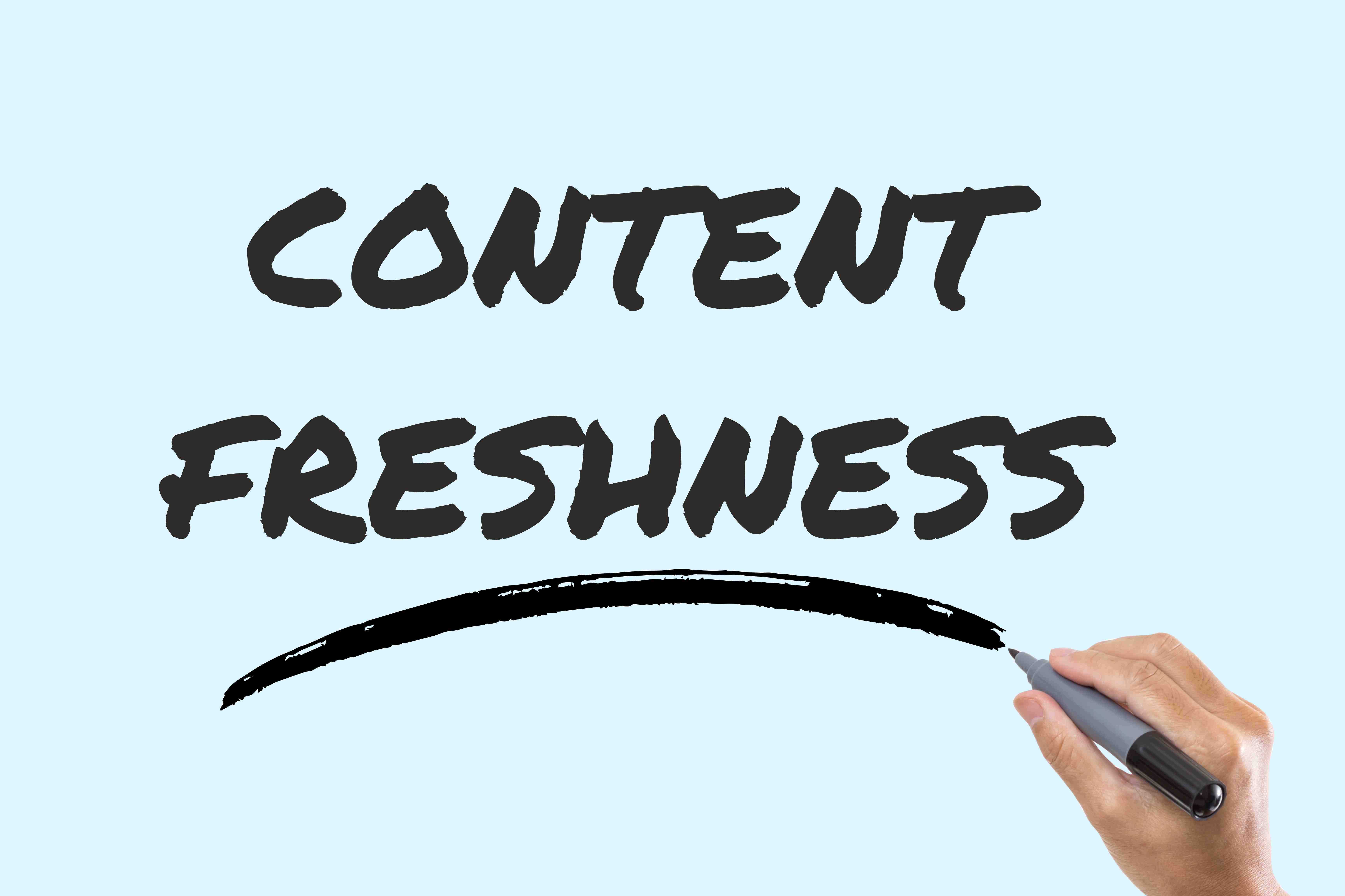 AI FOR CONTENT FRESHNESS