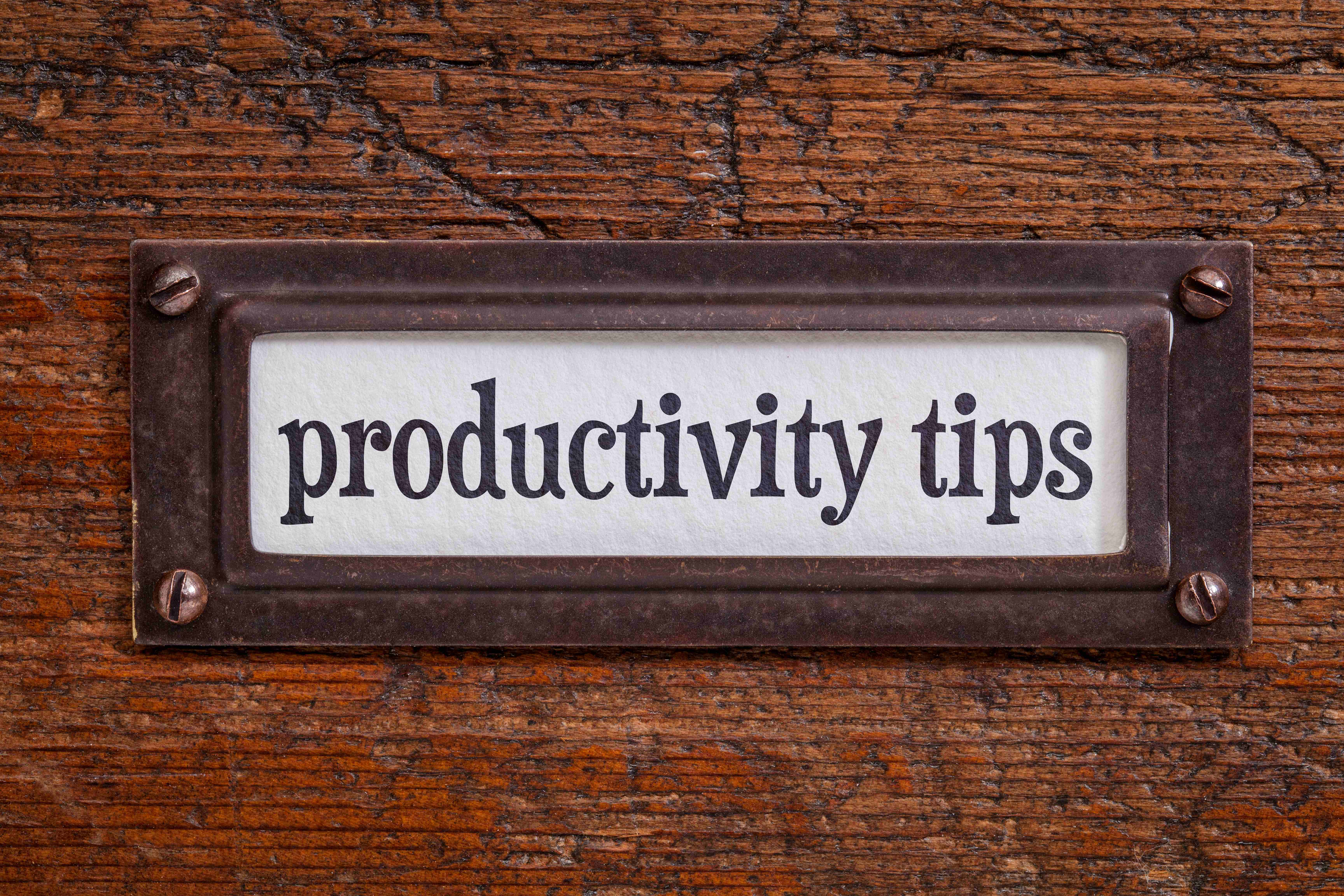 Productivity Tips to Improve Your SEO Efforts