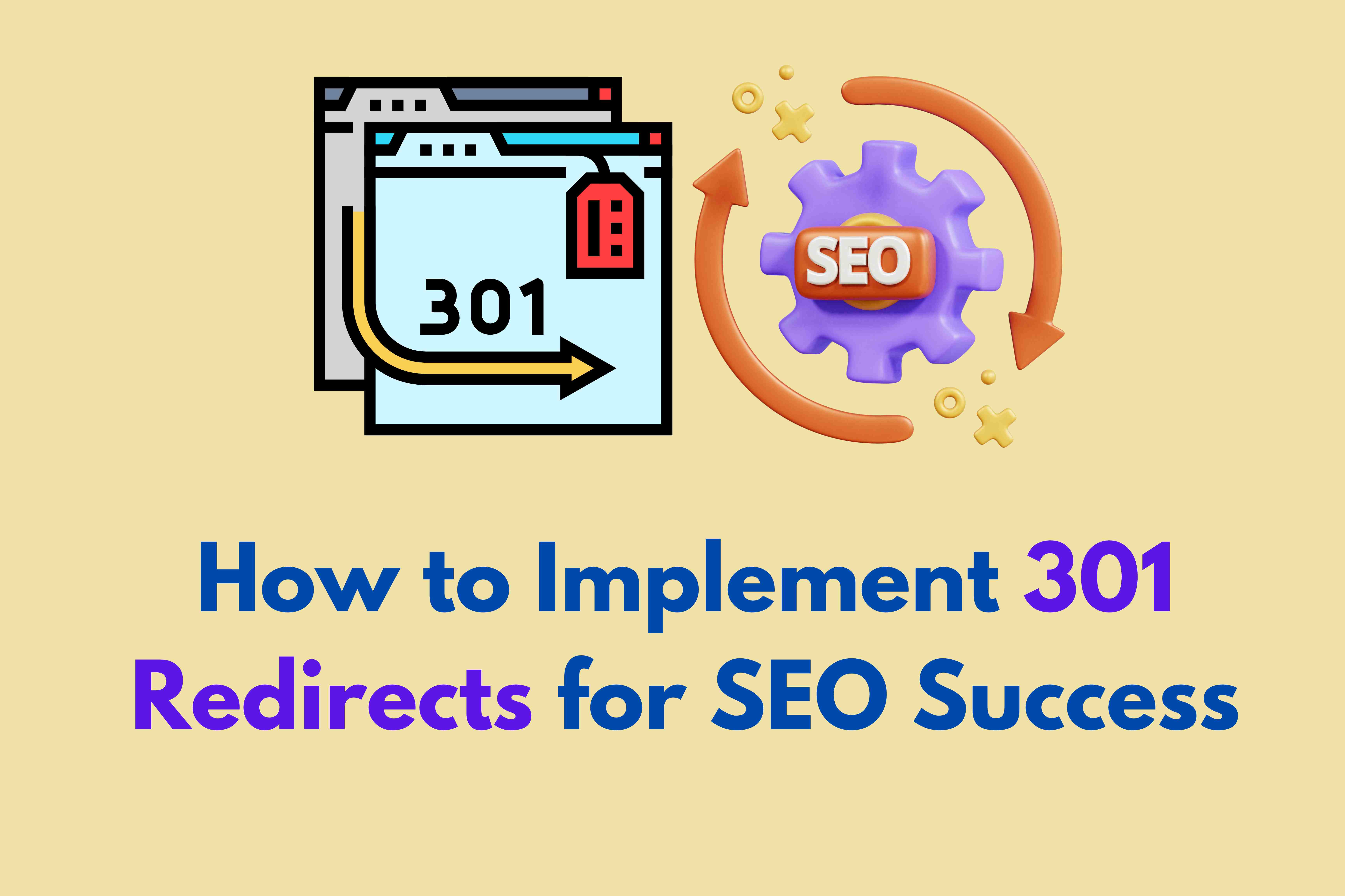 How to Implement 301 Redirects for SEO Success