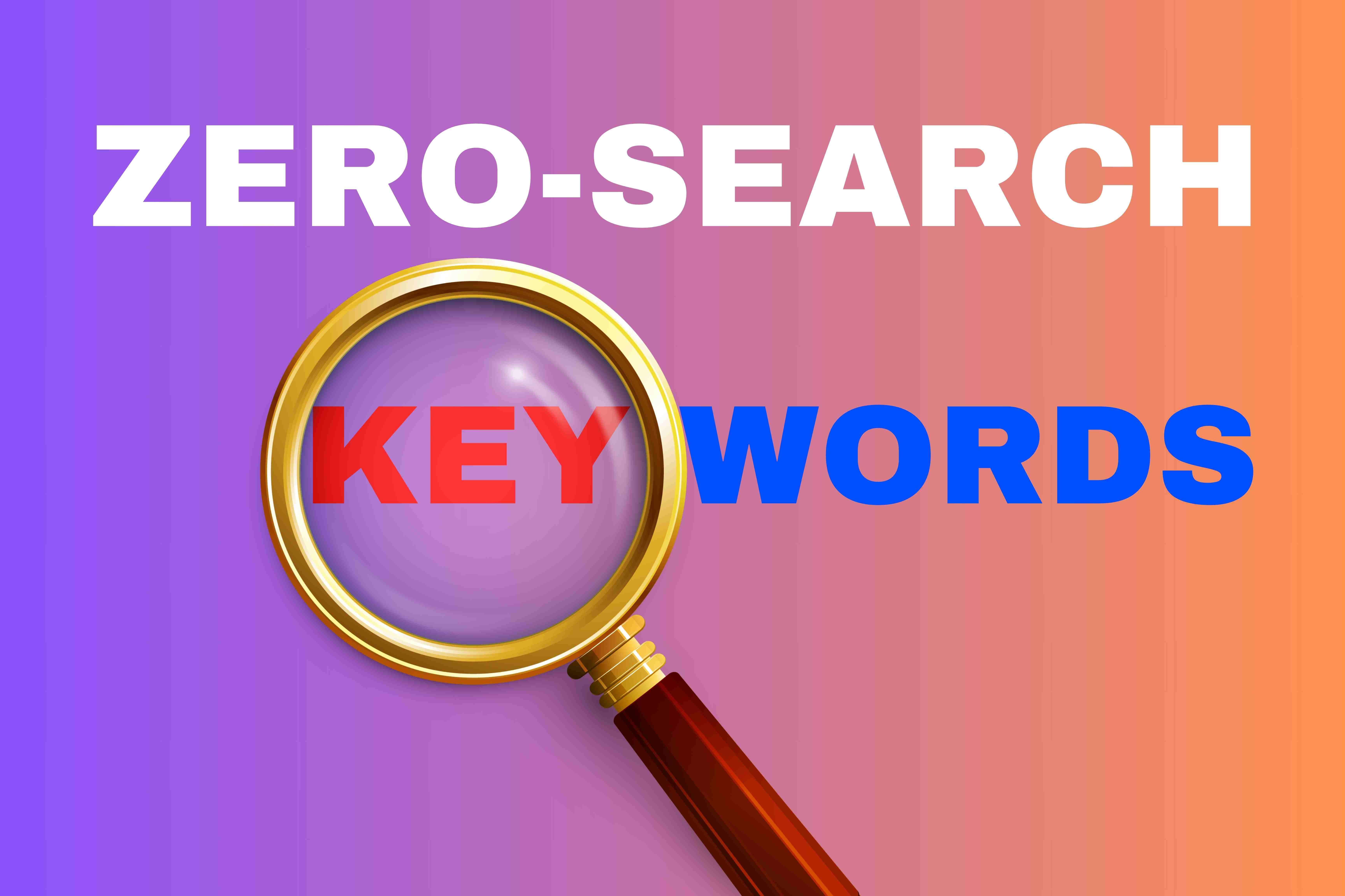 Optimizing for Zero-Search Keywords